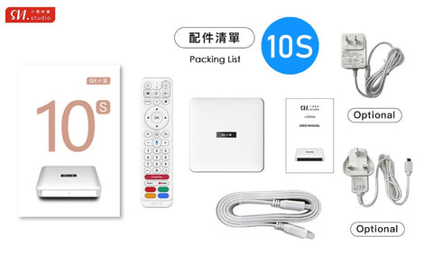 【2025 Latest 小雲盒子 10S SVICloud 10S TV Box】Android 12 2+32GB旗艦級機頂盒 智能語音搜尋 電視盒子原裝行貨